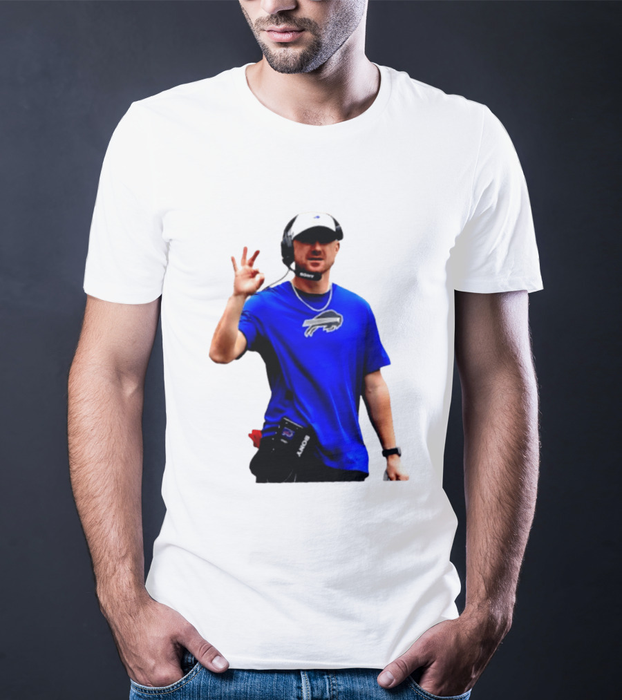 Joe Brady Buffalo Bills Coaching Moments Buffalo T-Shirt