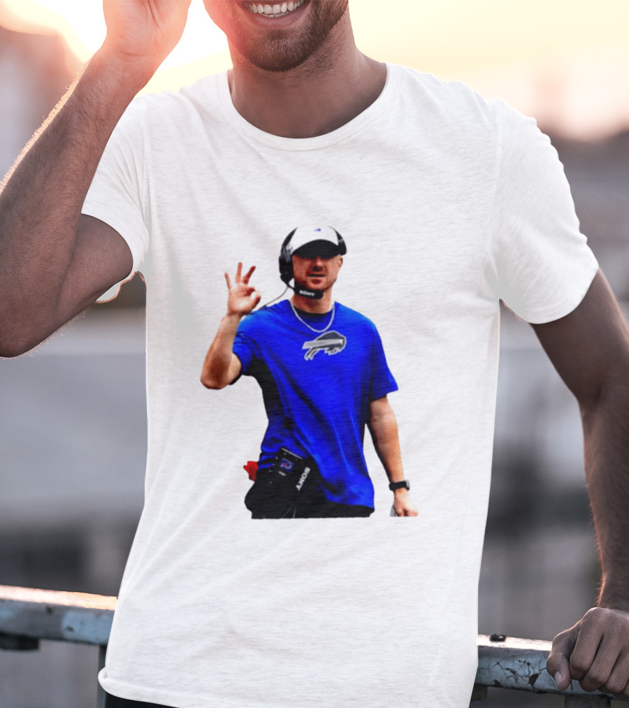 Joe Brady Buffalo Bills Coaching Moments Buffalo T-Shirt