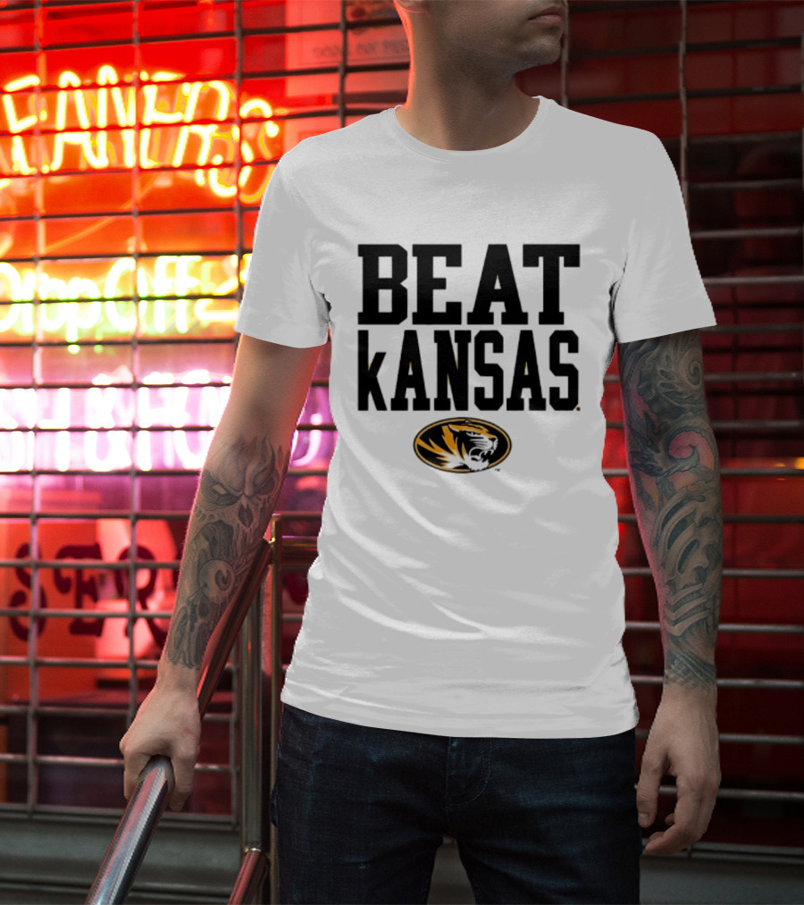 Beat Kansas Missouri Tigers NCAA 2026 T-Shirt