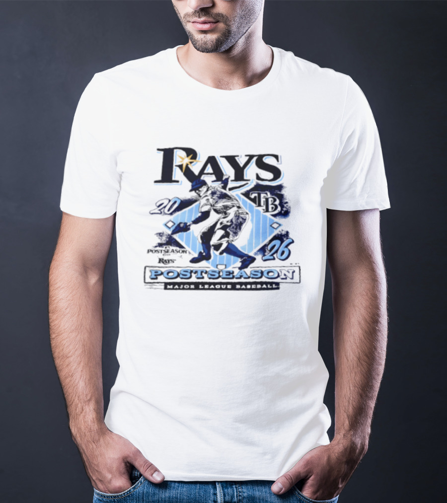Rays 2026 Postseason Major League Baseball T-Shirt