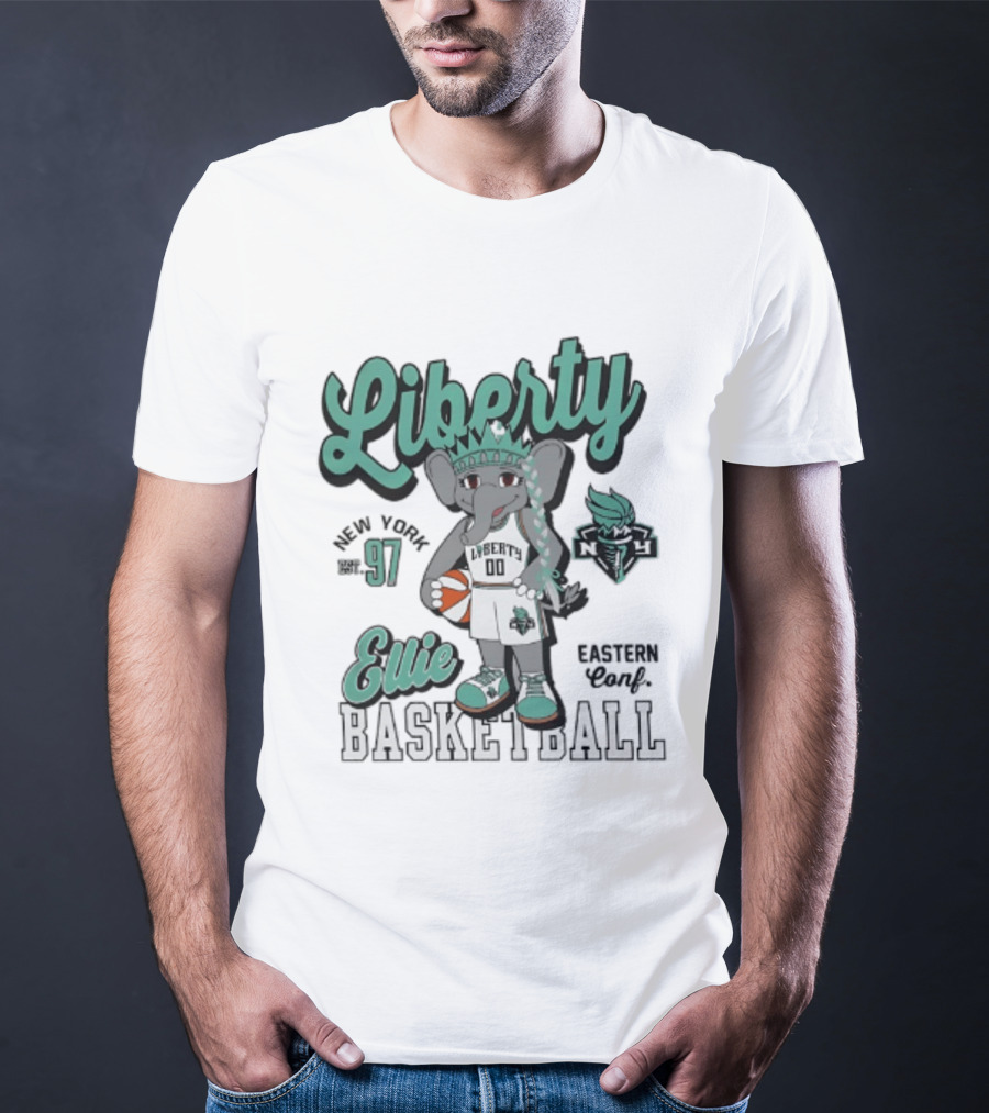 New York Liberty Basketball Ellie Eastern Conf Since 97 T-Shirt