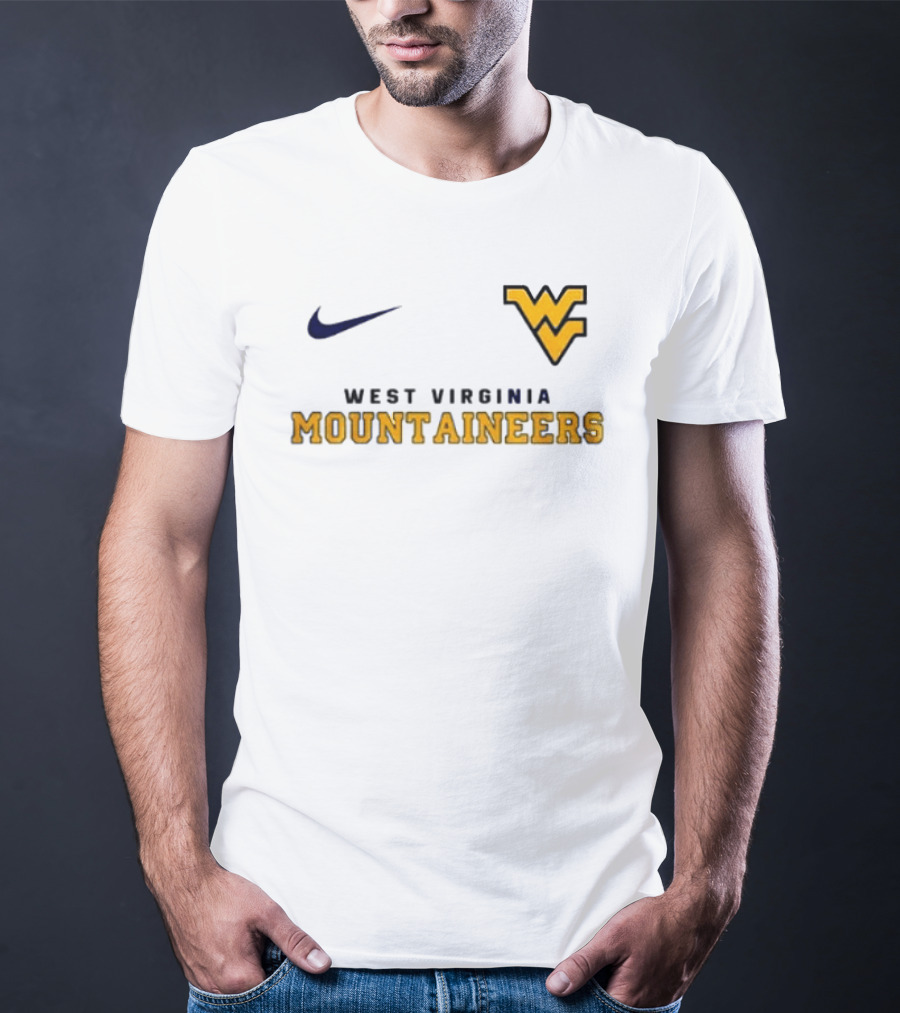 West Virginia Mountaineers Snoopy And Friend It's The Most Wonderful Time Of The Year Nike WV T-Shirt
