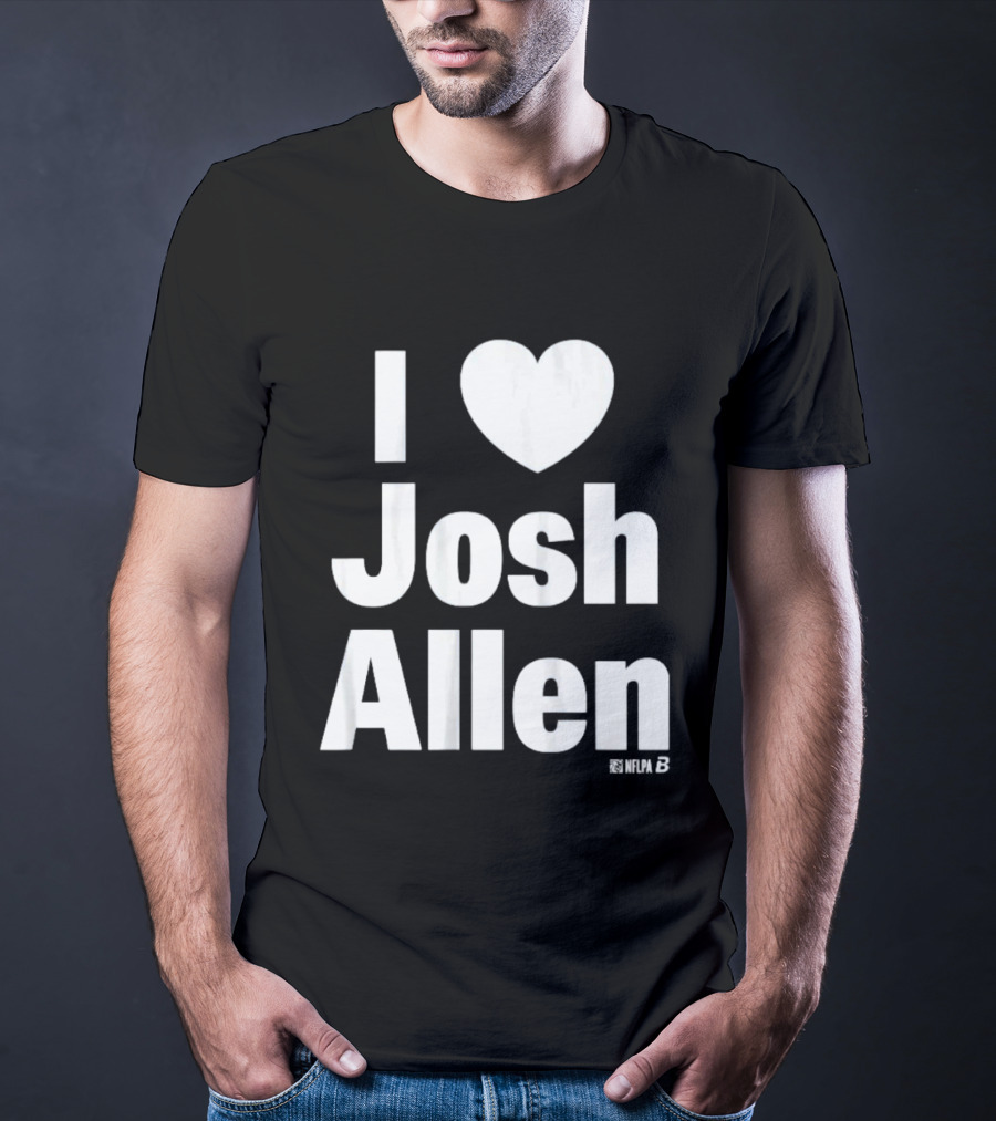 I Heart Josh Allen Fan T-Shirt