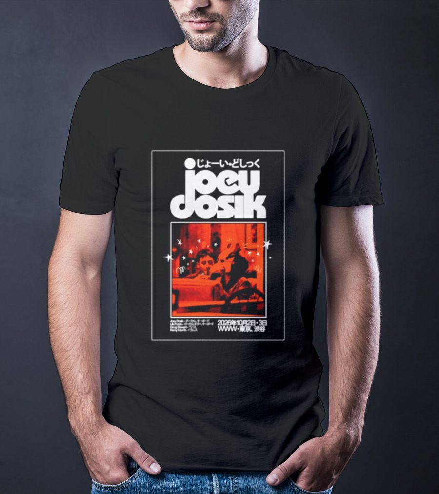 Joey Dosik 2026 Tokyo Concert October Shibuya Performance Dates T-Shirt