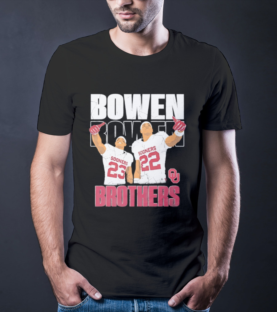 Bowen Brothers Sooners NCAA Football OU T-Shirt