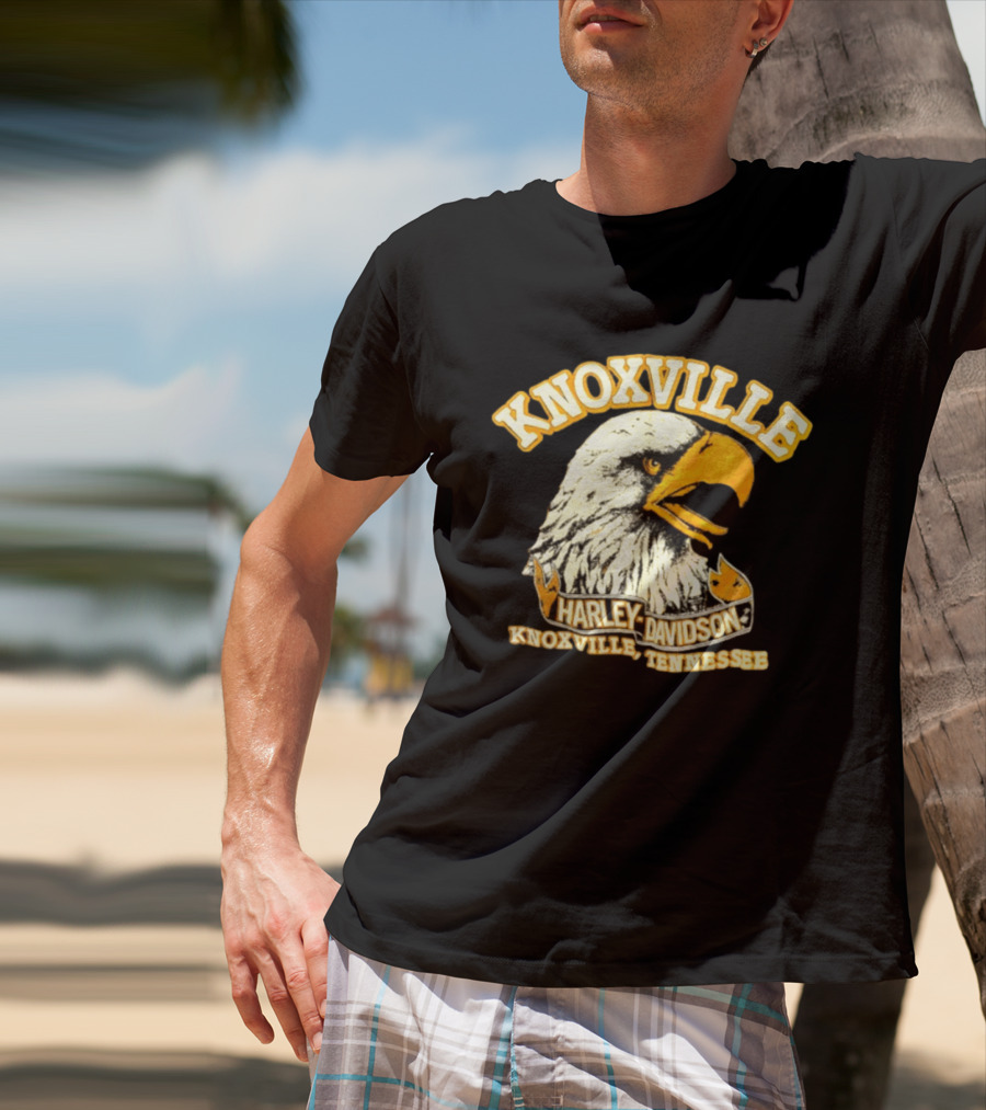 Knoxville Harley Davidson Eagle Knoxville Tennessee T-Shirt