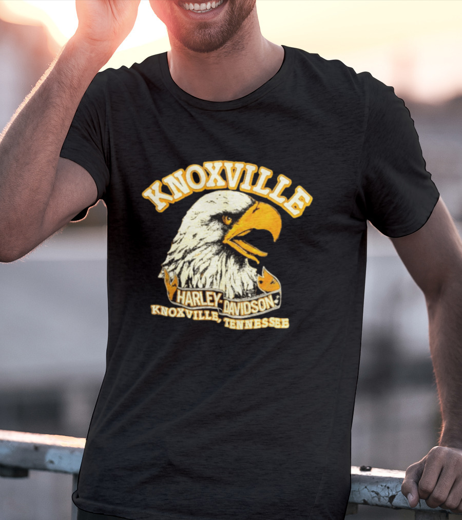 Knoxville Harley Davidson Eagle Knoxville Tennessee T-Shirt