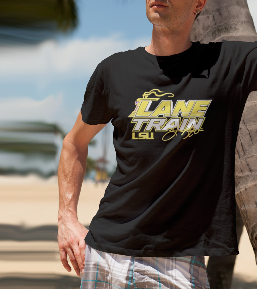 Lane Kiffin LSU Lane Train Football Tigers T-Shirt