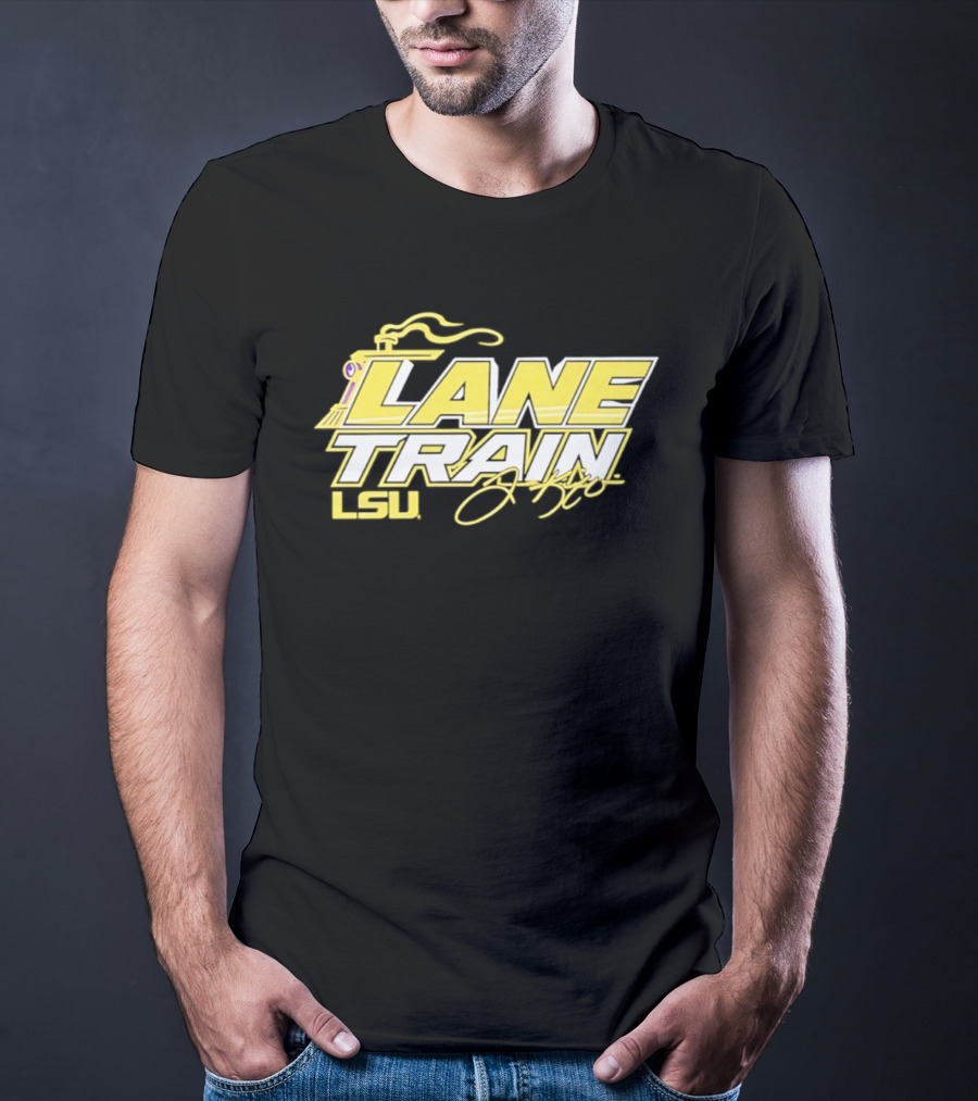 Lane Kiffin LSU Lane Train Football Tigers T-Shirt