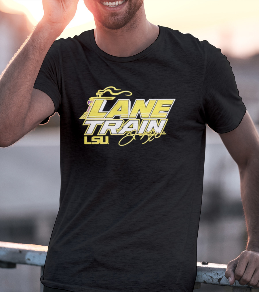 Lane Kiffin LSU Lane Train Football Tigers T-Shirt