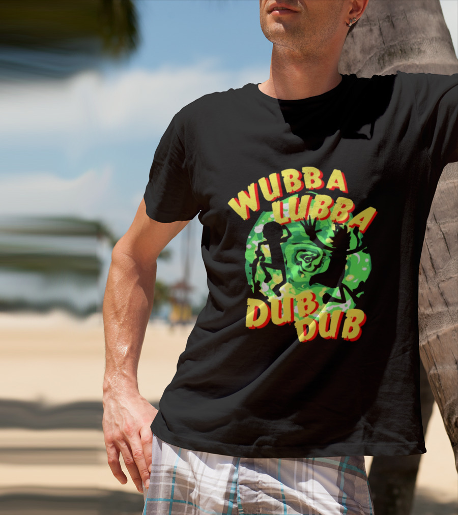 Rick And Morty Wubba Lubba Dub Dub Portal T-Shirt