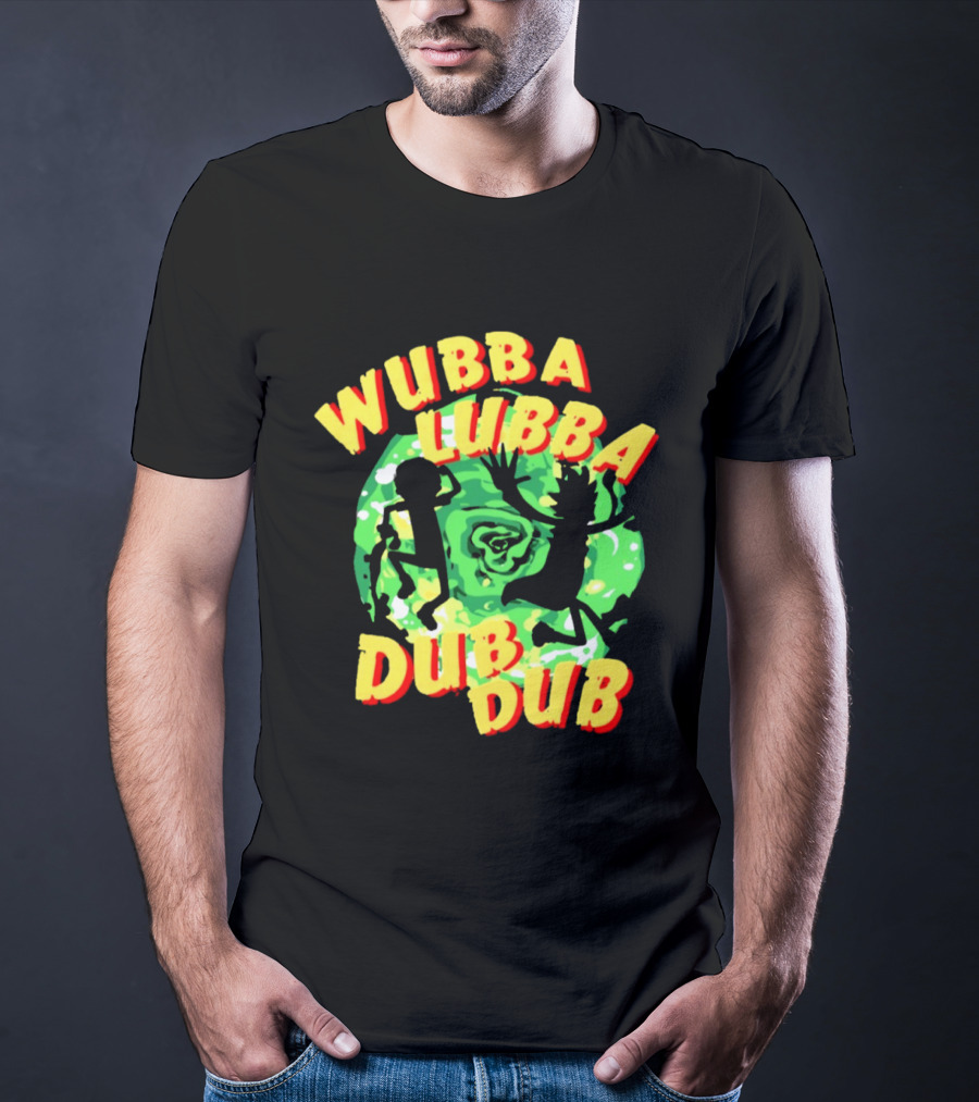 Rick And Morty Wubba Lubba Dub Dub Portal T-Shirt