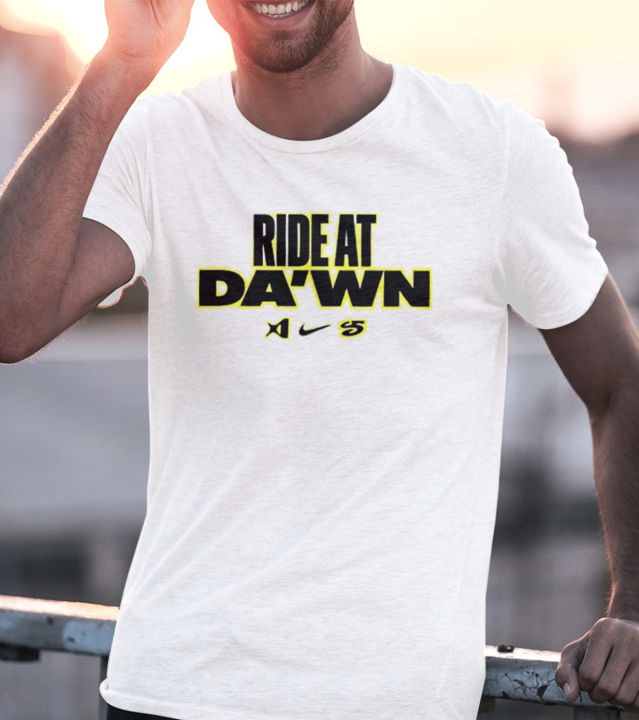 Ride At Dawn A'ja Wilson 22 Nike Basketball T-Shirt