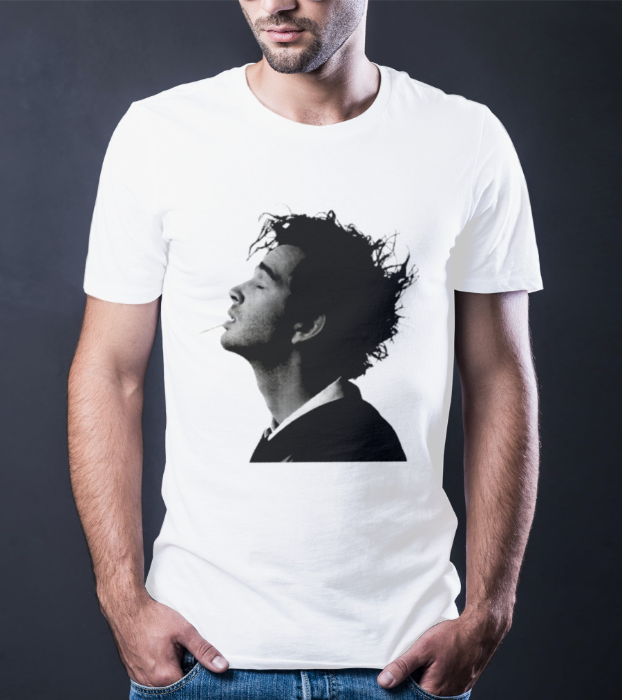 Matty Healy The 1975 Indie Rock Alternative Silhouette Smoking T-Shirt