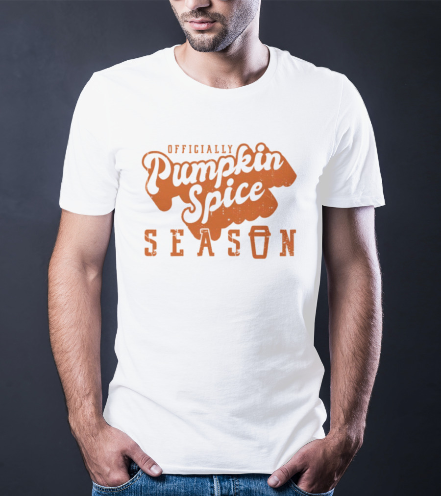 Officially Pumpkin Spice Season Cup T-Shirt