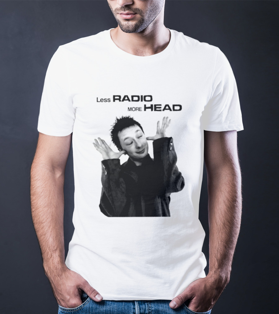 Thom Yorke Less Radio More Head Radiohead T-Shirt