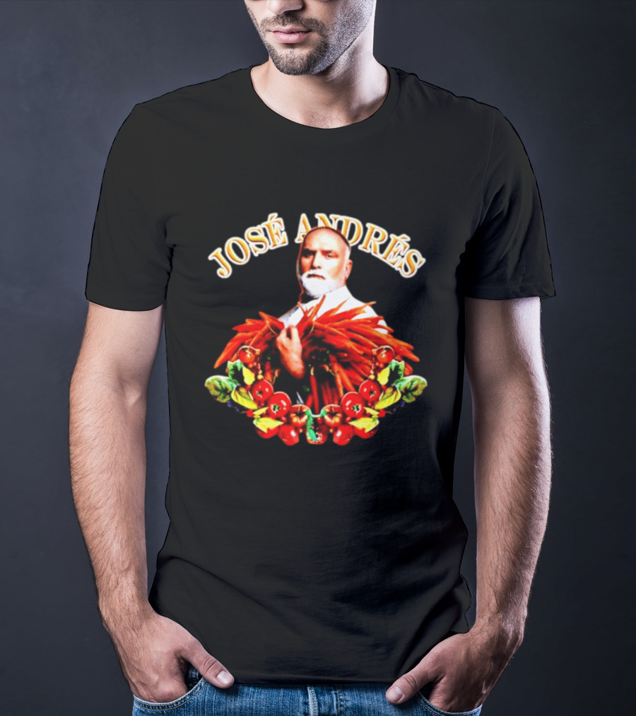 José Andrés Chef Culinary Creativity And Food Philanthropy T-Shirt