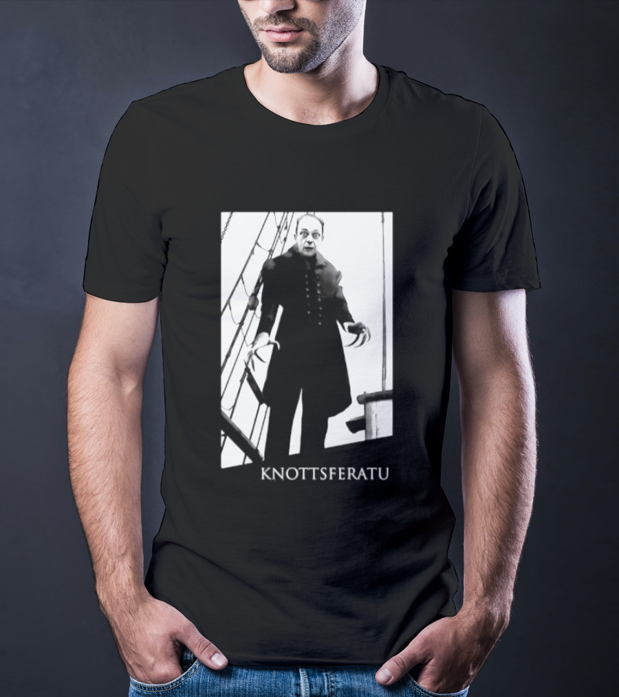 Don Knotts Knottsferatu Nosferatu Horror Comedy Mashup T-Shirt
