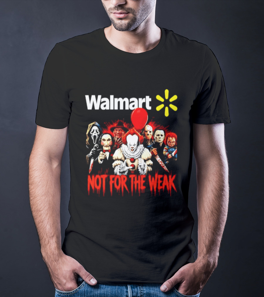 Walmart Not For The Weak Horror Movie Icons Friends Halloween 2026 T-Shirt
