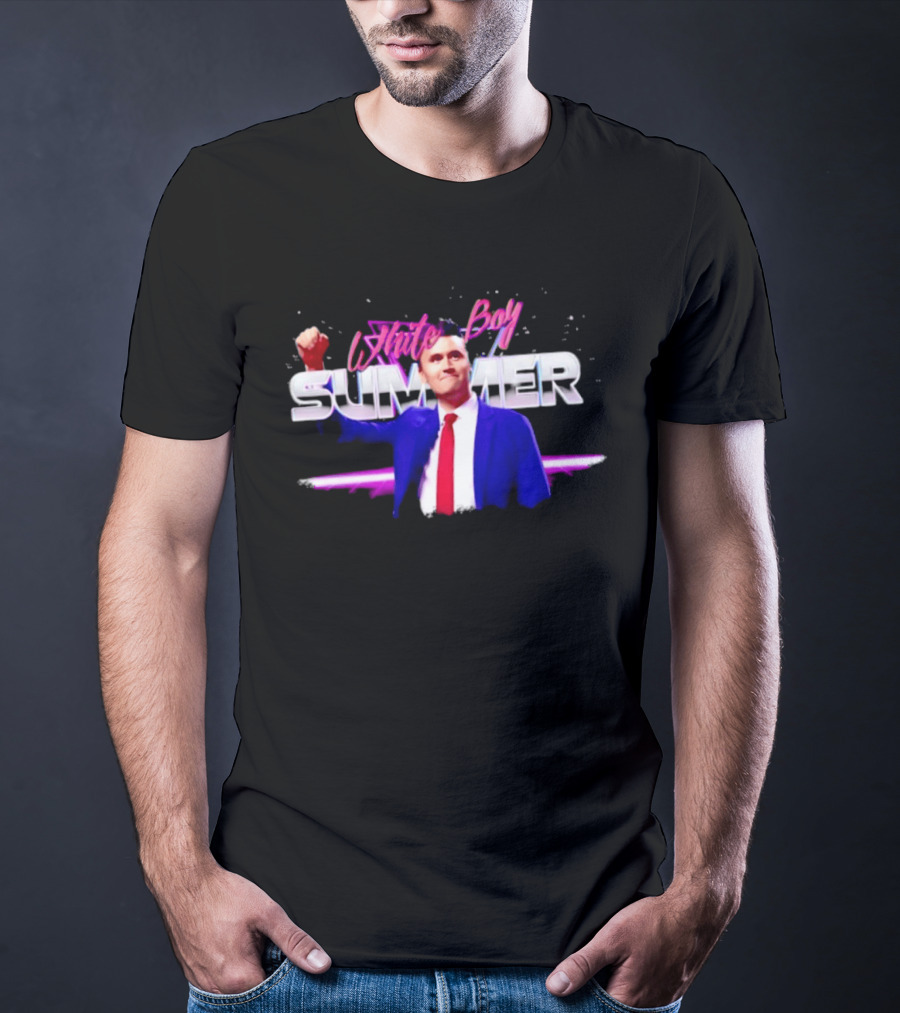White Boy Summer Vibe Charlie Kirk Celebration T-Shirt