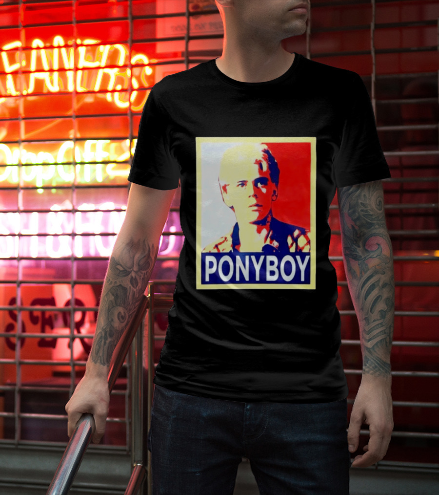 Ponyboy The Outsiders SE Hinton C Thomas Howell Iconic Pop T-Shirt