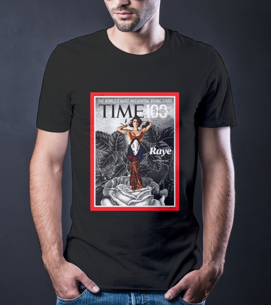 TIME100 Next The World's Most Influential Rising Stars Raye Cover By Anya Taylor Joy T-Shirt