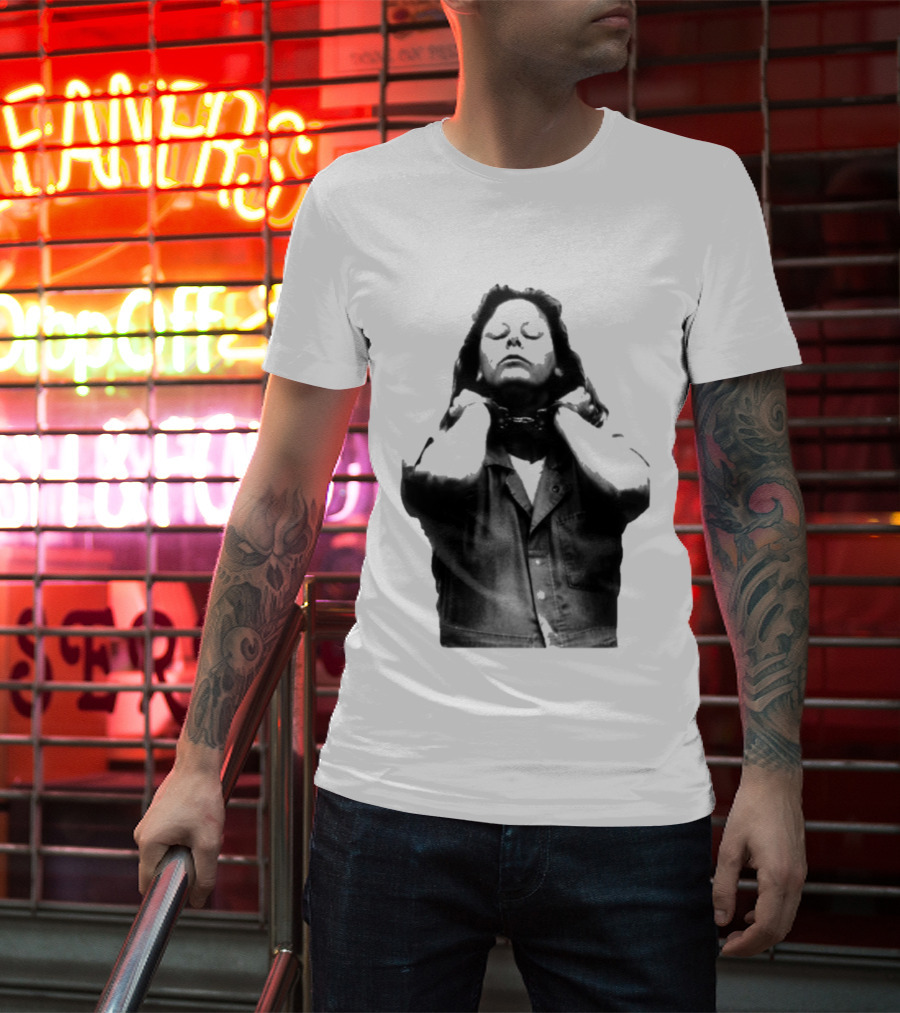 Aileen Wuornos Monochrome Shot Style Image T-Shirt