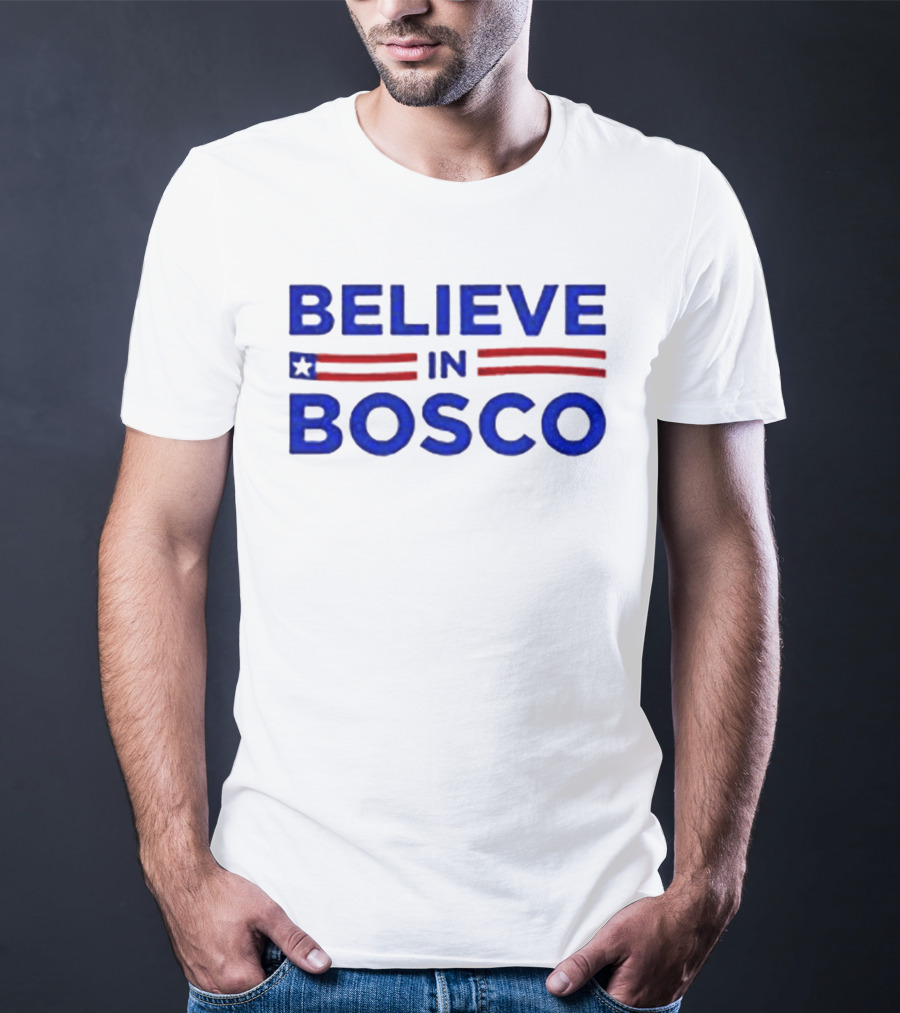 Believe In Bosco Star Stripes Campaign T-Shirt