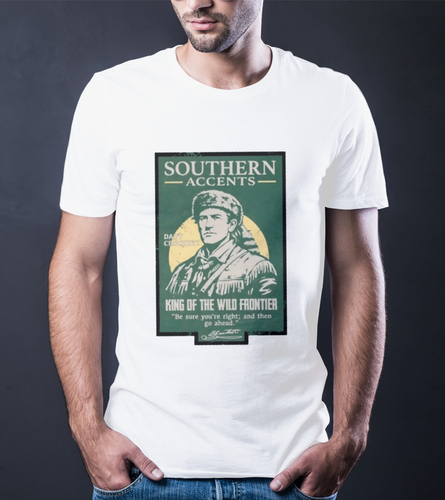 Southern Accents Davy Crockett King Of The Wild Frontier T-Shirt