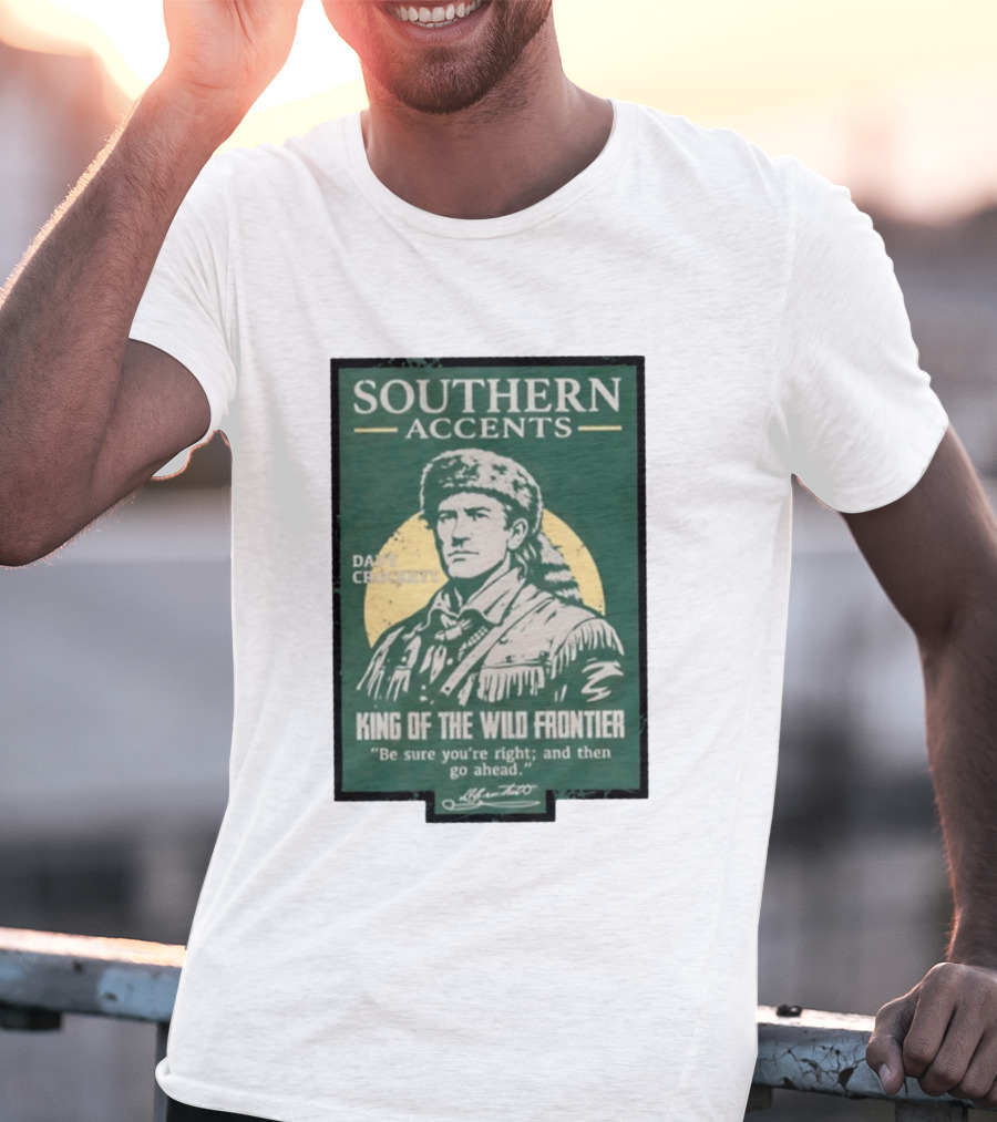 Southern Accents Davy Crockett King Of The Wild Frontier T-Shirt