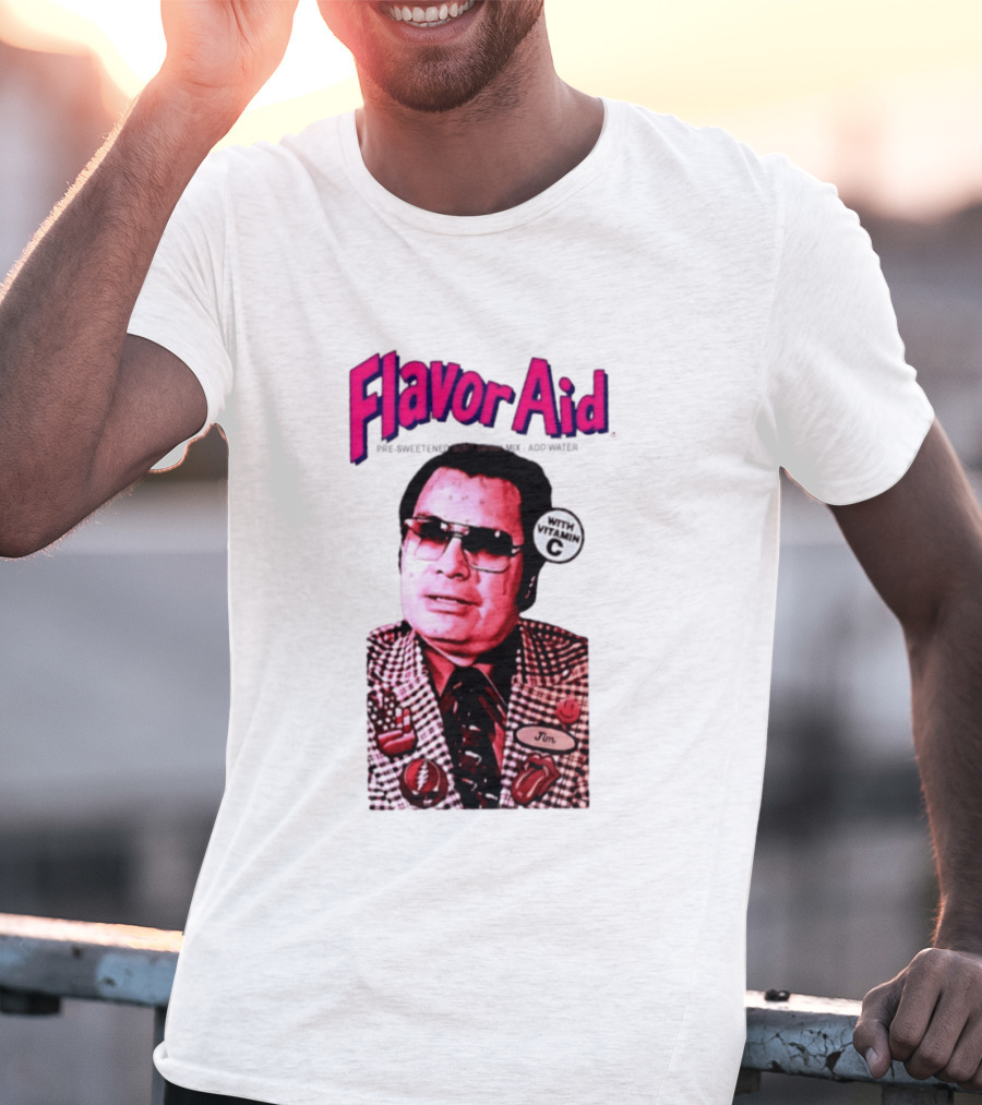 Flavor Aid Jim Jones Pre Sweetened Drink Mix With Vitamin C T-Shirt