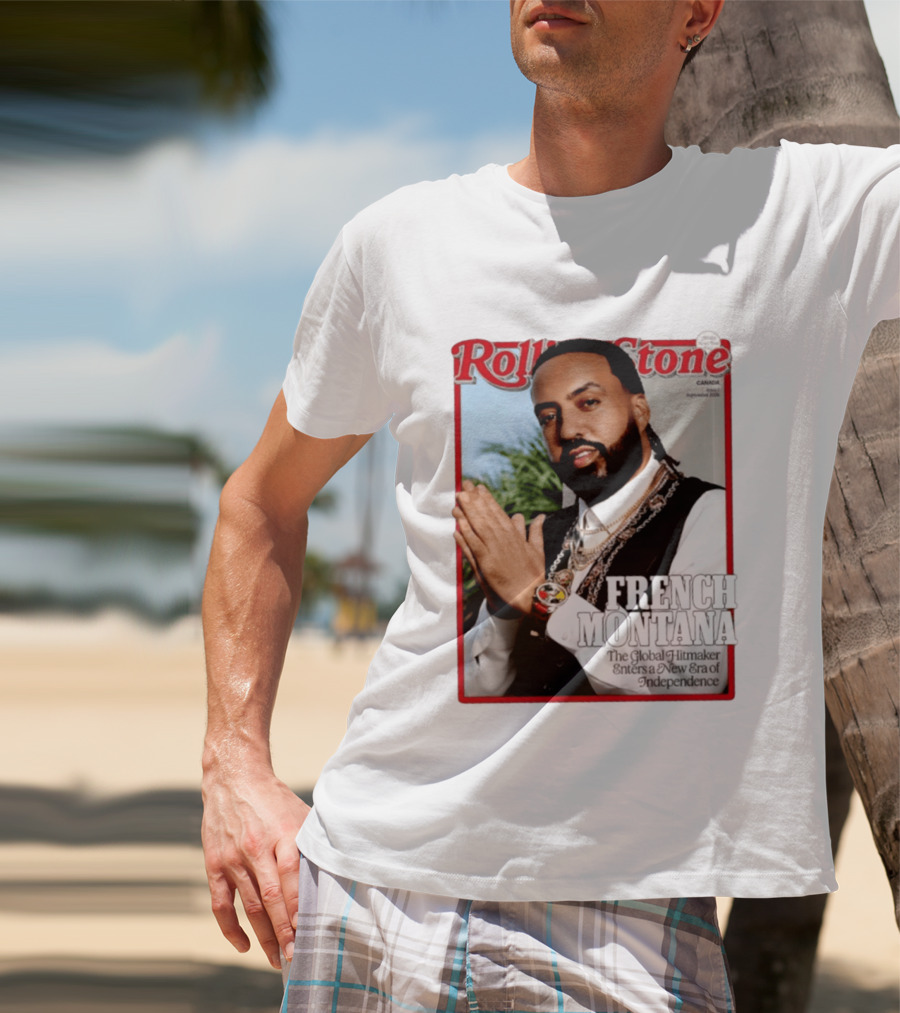 Rolling Stone Canada September 2026 French Montana Global Hitmaker New Era Of Independence T-Shirt