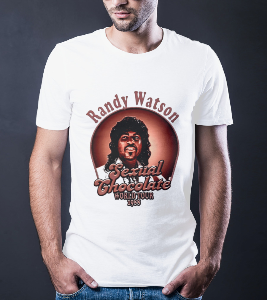 Randy Watson Sexual Chocolate World Tour 1988 Retro Concert T-Shirt