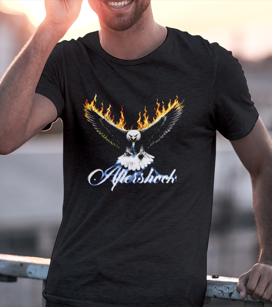 Aftershock Festival 2026 Sacramento CA October 1 4 2026 Flaming Wings T-Shirt