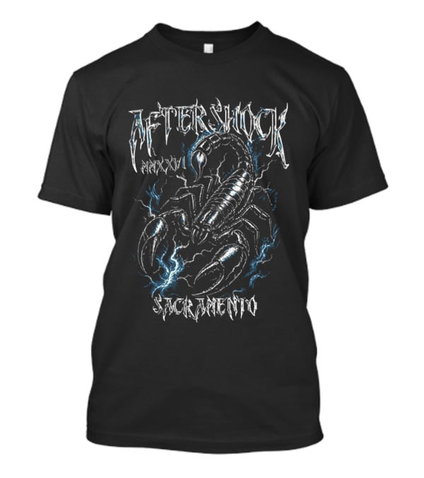 Aftershock MMXXVI Scorpion Sacramento 2026 Festival T-Shirt