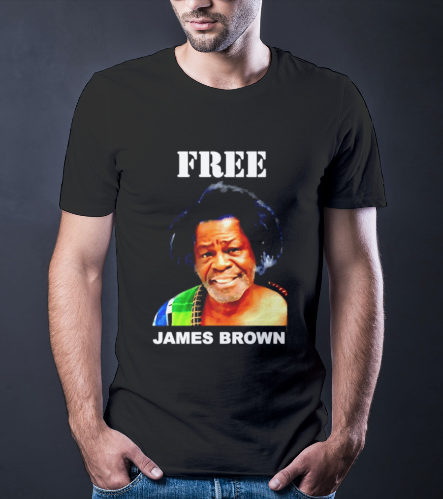 FREE James Brown Godfather Of Soul Funk T-Shirt