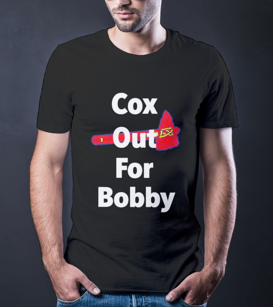 Atlanta Braves Cox Out For Bobby Game Day Celebration T-Shirt