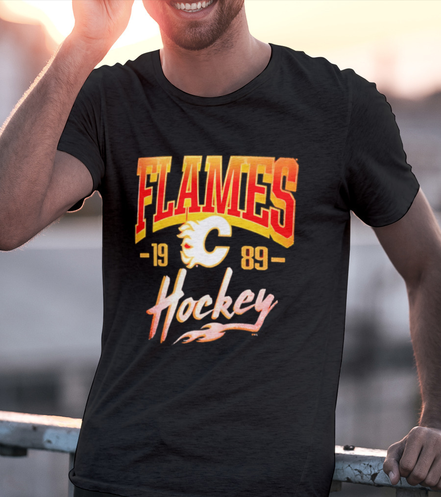 Calgary Flames 1989 Hockey Made To Last T-Shirt