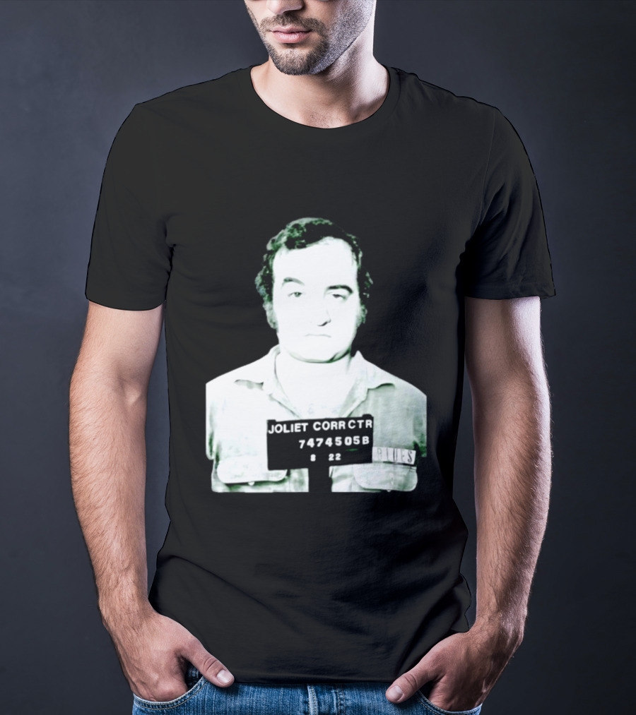 John Belushi Joliet Correctional Blues Shot 7474505B T-Shirt