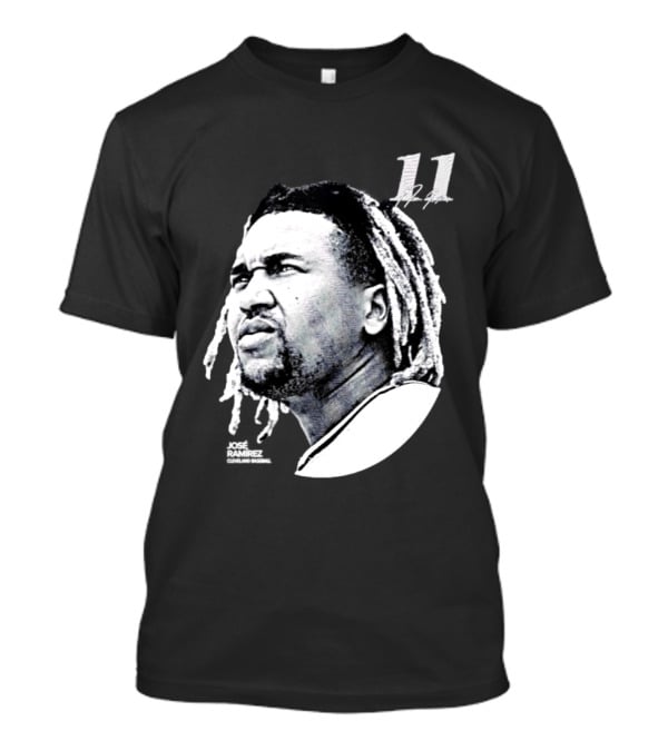 Jose Ramirez Cleveland Guardians 2026 Lineage Series 11 T-Shirt