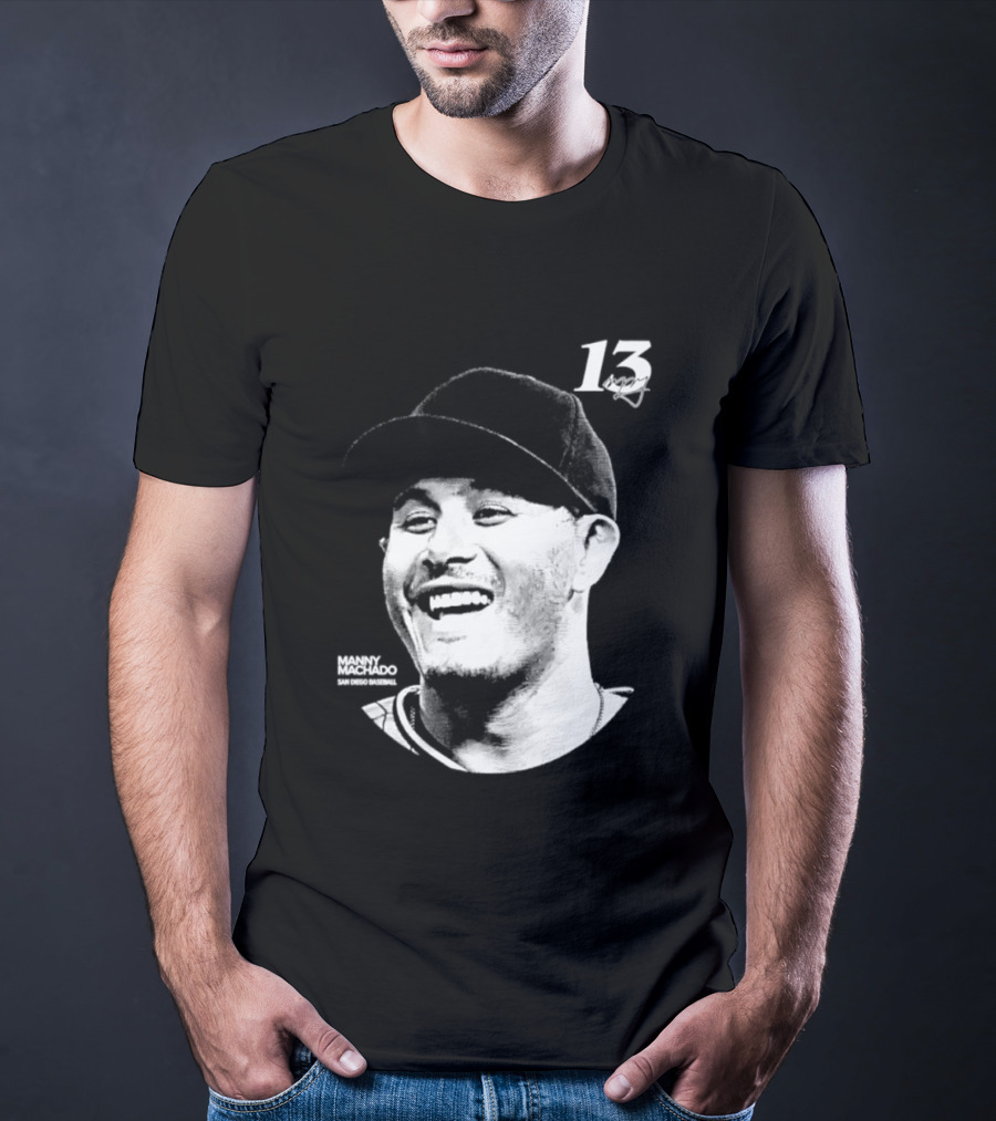 Manny Machado 13 San Diego Padres MLB Lineage Series 2026 T-Shirt