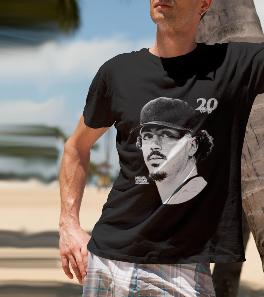 Miguel Vargas 20 Chicago White Sox MLB 2026 Lineage Series T-Shirt