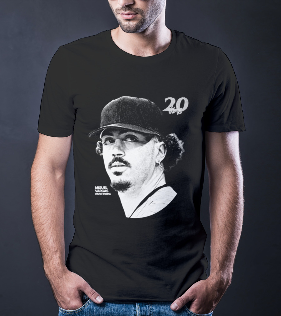 Miguel Vargas 20 Chicago White Sox MLB 2026 Lineage Series T-Shirt