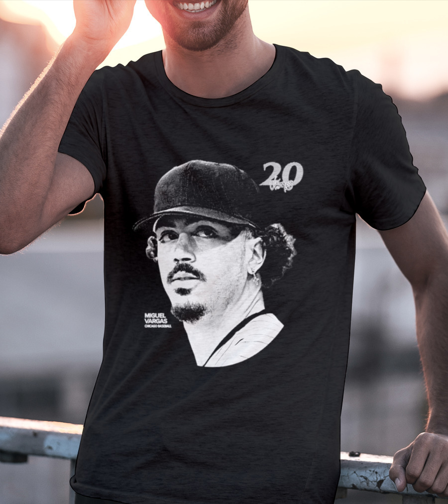 Miguel Vargas 20 Chicago White Sox MLB 2026 Lineage Series T-Shirt