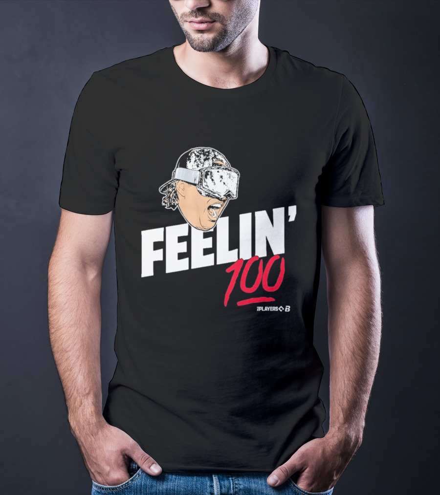 Munetaka Murakami Feelin' 100 Snow Goggles Enthusiasm T-Shirt