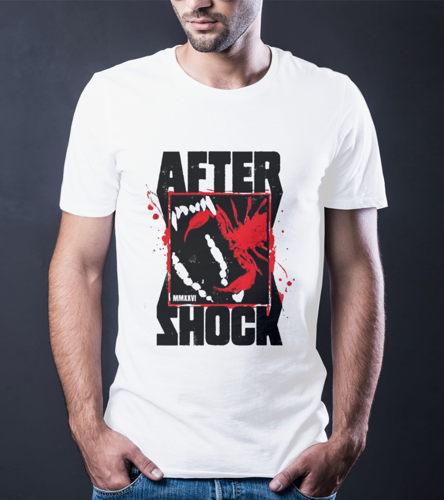 Aftershock Festival 2026 Sacramento CA October 1 4 2026 Scorpion XV Stinging Bite T-Shirt