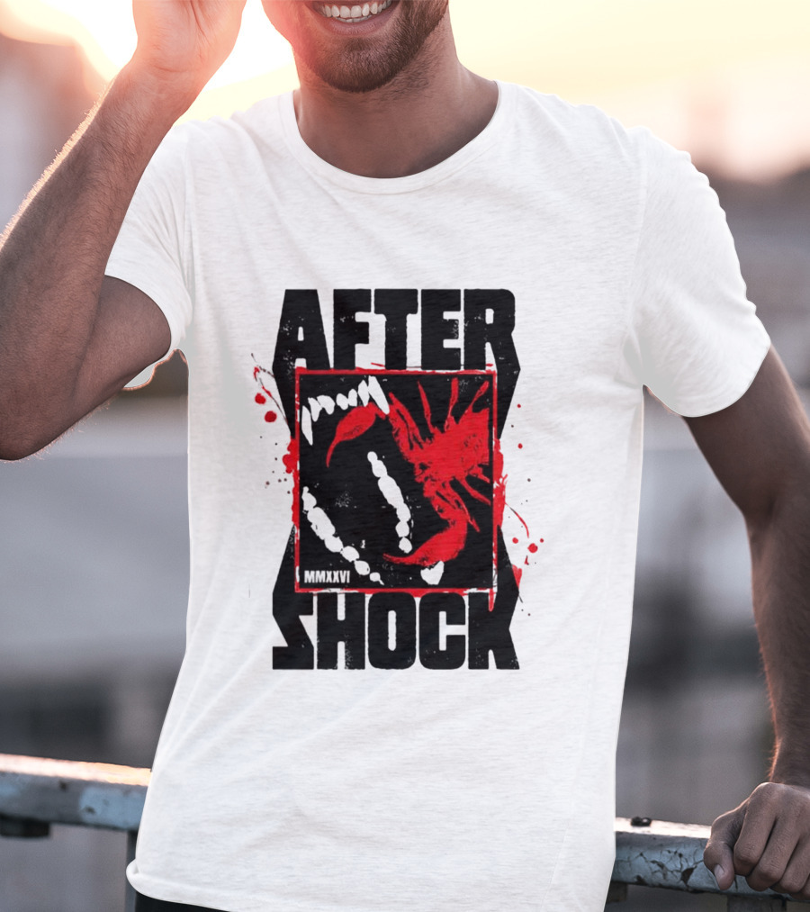 Aftershock Festival 2026 Sacramento CA October 1 4 2026 Scorpion XV Stinging Bite T-Shirt
