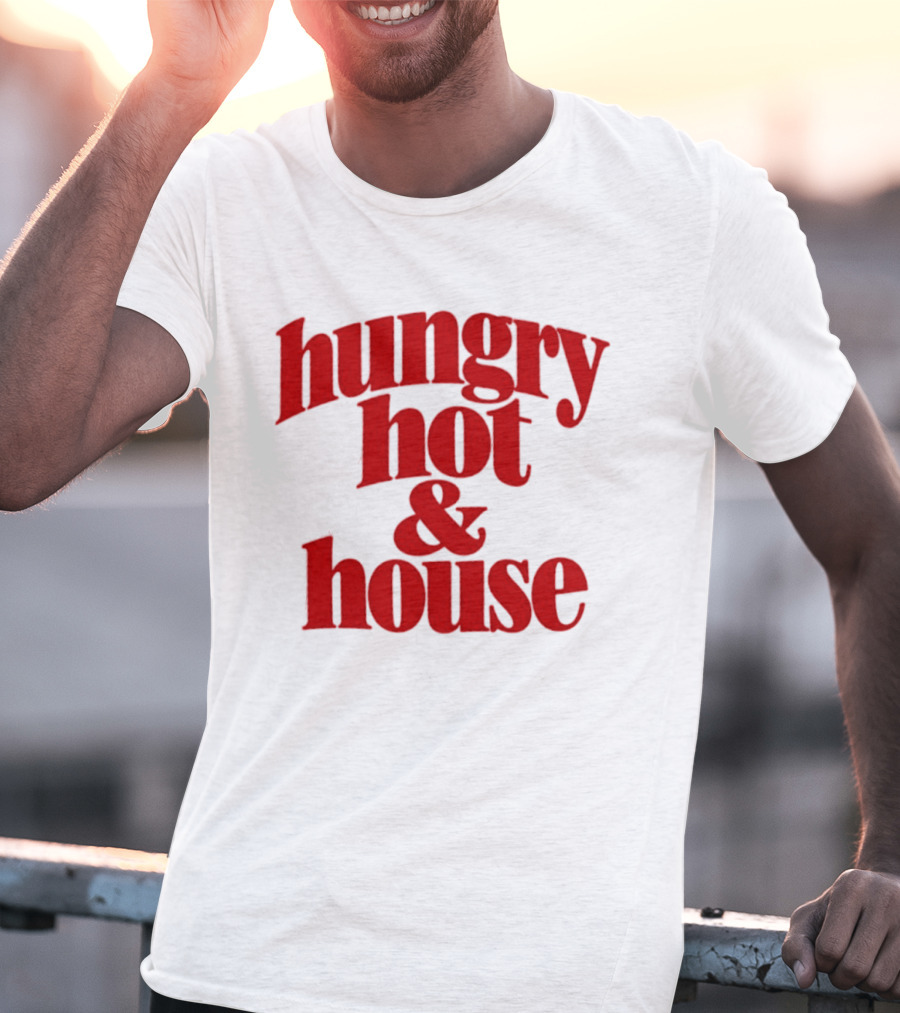 Hungry Hot House Food Red T-Shirt
