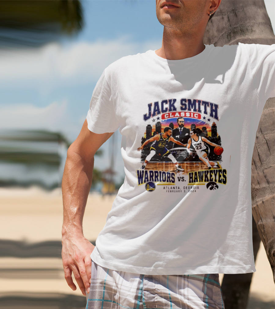 Jack Smith Classic Warriors Vs Hawkeyes Atlanta February 3 2024 T-Shirt