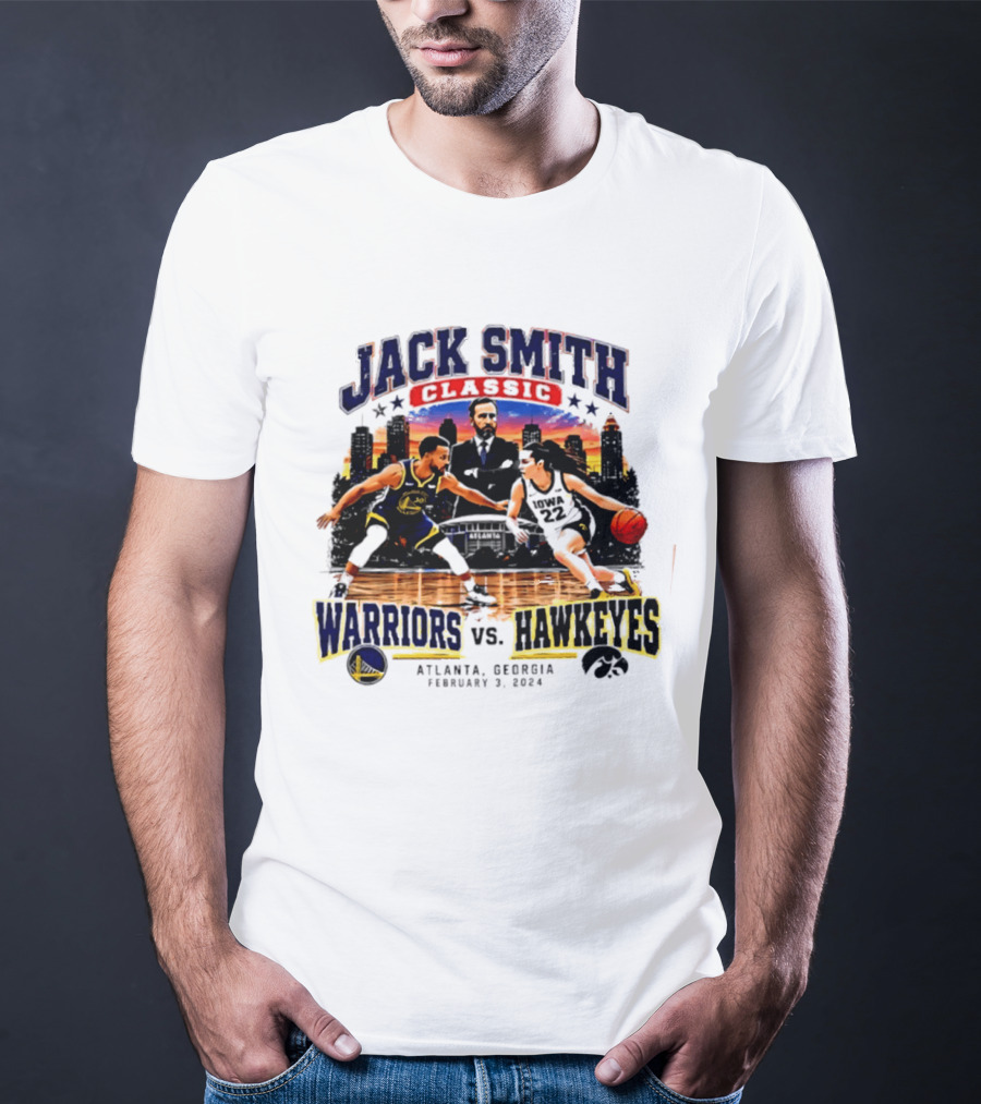 Jack Smith Classic Warriors Vs Hawkeyes Atlanta February 3 2024 T-Shirt